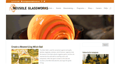 Desktop Screenshot of neusoleglassworks.com